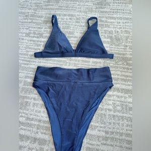 Aerie high waisted shine bikini